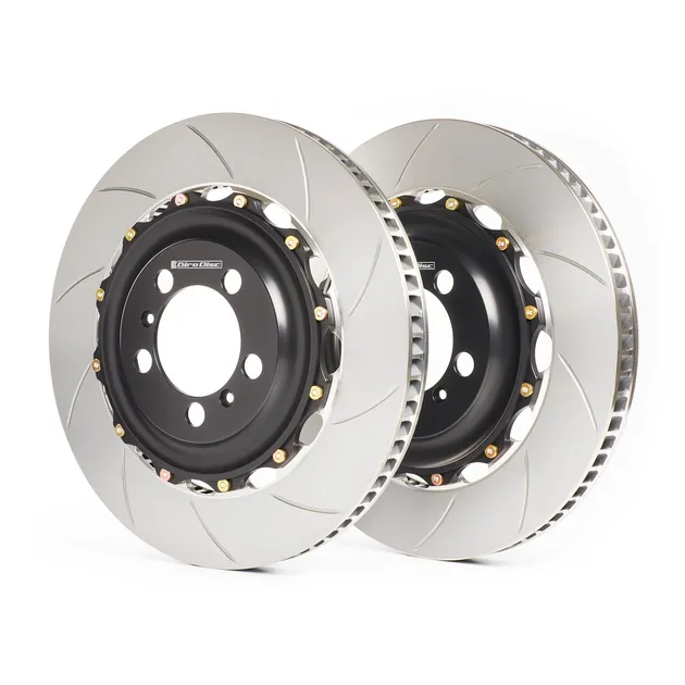 Girodisc Slotted Front Rotors For 15-20 Alfa Romeo 4C